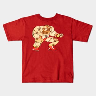 Zangief by Pollux Kids T-Shirt